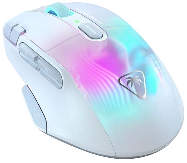 Bundle Turtle Beach KONE XP Air + RGB rapid charging station, white gaming mouse.