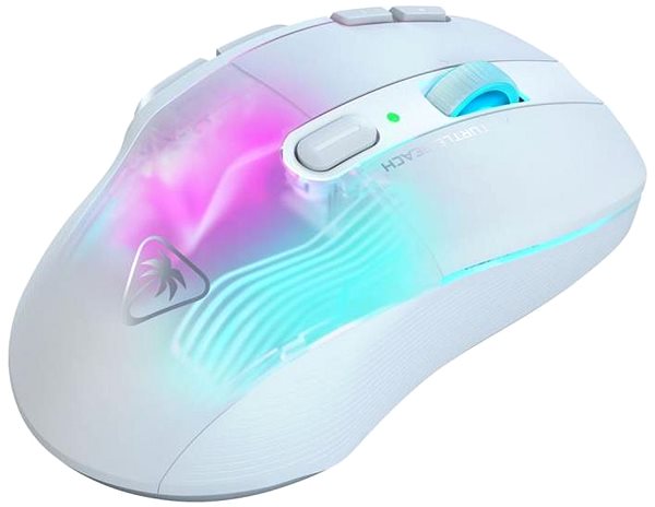 Bundle Turtle Beach KONE XP Air + RGB rapid charging station, white gaming mouse.