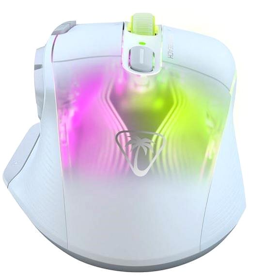 Bundle Turtle Beach KONE XP Air + RGB rapid charging station, white gaming mouse.