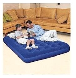 Nafukovací matrace Bestway Air Bed Klasik Queen dvoulůžko modrá 203 x 152 x 22 cm 67003 Lifestyle