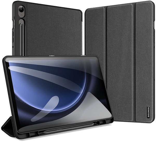 Tablet-Hülle DUX DUCIS Domo Hülle für Samsung Tab S9 FE Plus, schwarz ...