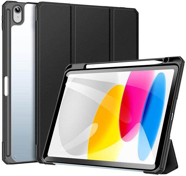 Tablet-Hülle DUX DUCIS Toby Series Hülle für iPad 10.9'' 2022 10 gen, schwarz ...