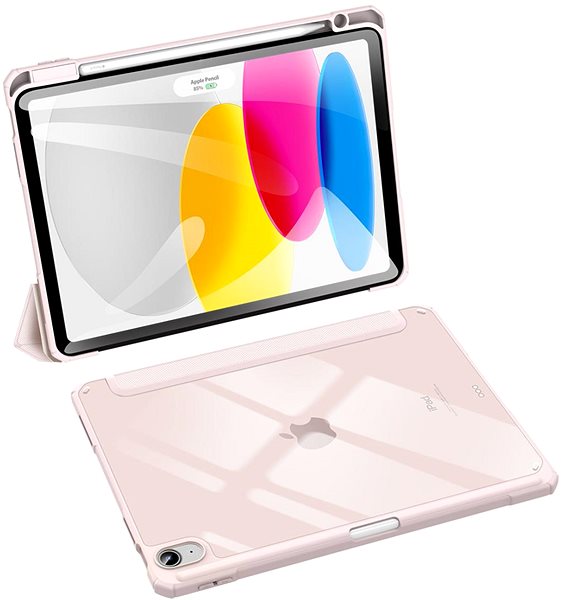Tablet-Hülle DUX DUCIS Toby Hülle für iPad 10.9'' 2022 10 gen, rosa ...