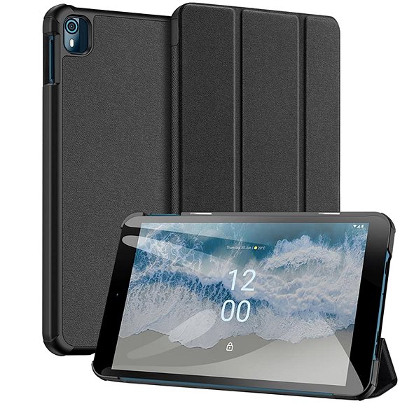 Tablet-Hülle DUX DUCIS Domo Hülle für Nokia T10, schwarz ...