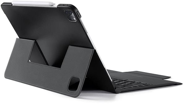 Tablet-Hülle DUX DUCIS Wireless Keyboard Case mit Tastatur für iPad Pro 12.9'' 2018 / 2020 / 2021, schwarz ...