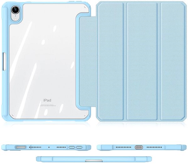 Tablet-Hülle DUX DUCIS Fino Hülle für Samsung Galaxy S22 Ultra, blau ...
