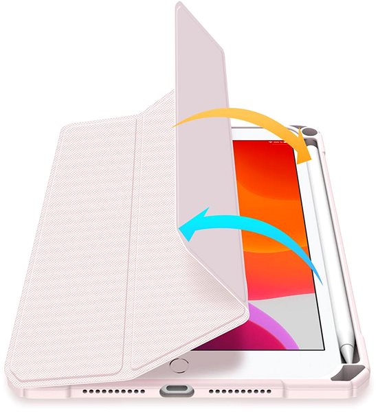 Puzdro na tablet DUX DUCIS Toby Series Puzdro na iPad mini 2021, ružové ...
