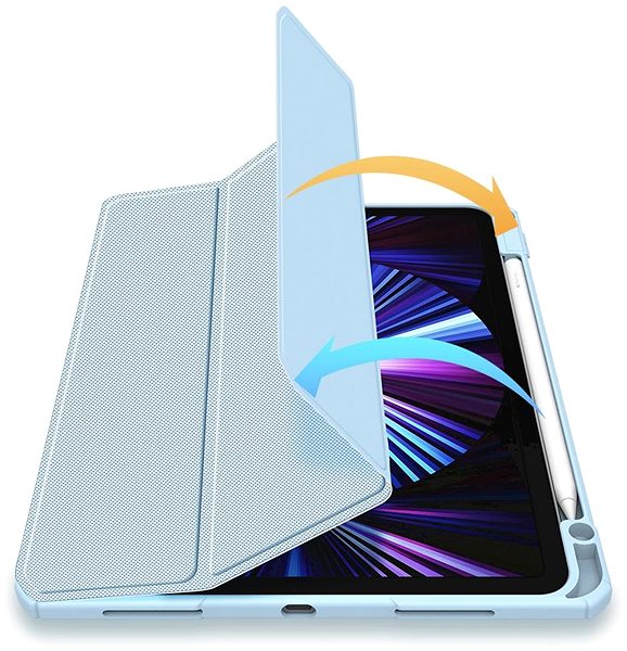 Tablet-Hülle DUX DUCIS Toby Series Hülle für iPad Pro 11'' 2021, blau ...