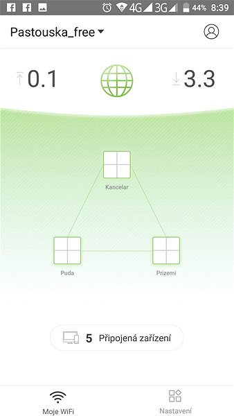 WiFi System Tenda Nova MW5c (3pcs) WiFi Mesh Gigabit router AC1200 Dual Band, MU-MIMO, Beamforming, GWAN, GLAN,  Features/technology