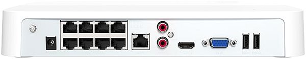 Sieťový rekordér Tenda N6P-8H Video PoE Security NVR 4K UHD – sieťový 8-kanálový 4K NVR rekordér, H.265+, 3840 × 2160 ...