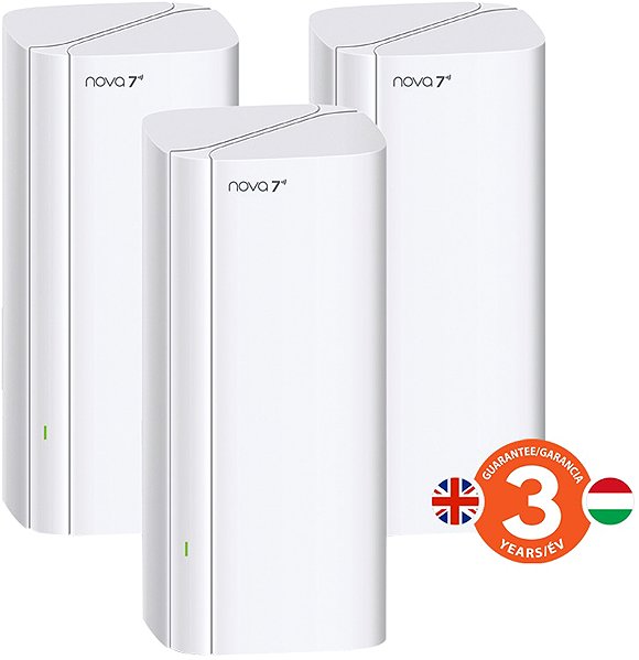 WiFi System Tenda EE3 Pro (3-pack) Nova WiFi 7 BE3600 Mesh router ...