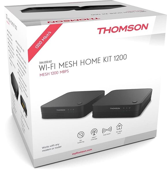 WLAN-Extender Thomson THM1200ADD Verpackung/Box