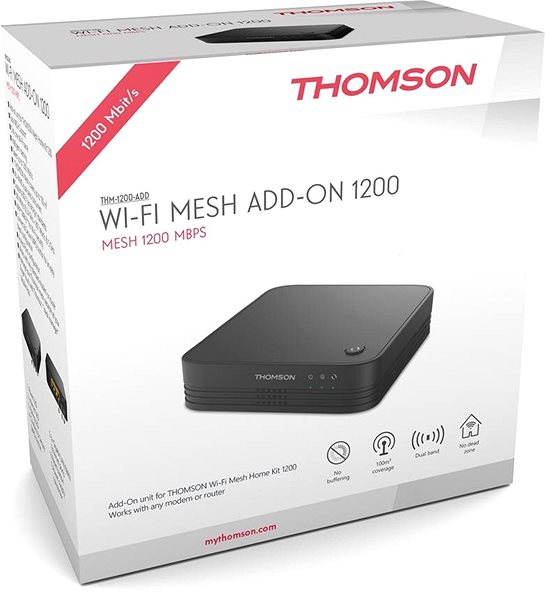 WLAN-Extender Thomson THM1200KIT Verpackung/Box