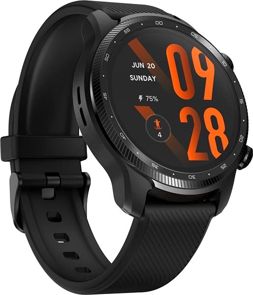 Smart Watch TicWatch Pro 3 Ultra GPS Black Lateral view