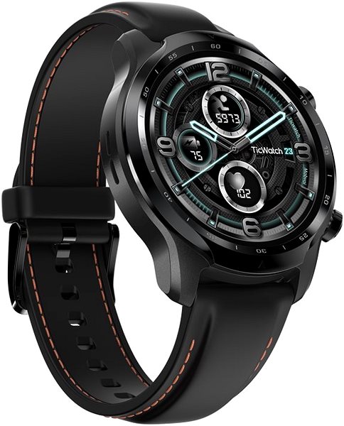 Smart Watch TicWatch Pro 3 GPS Black Lateral view