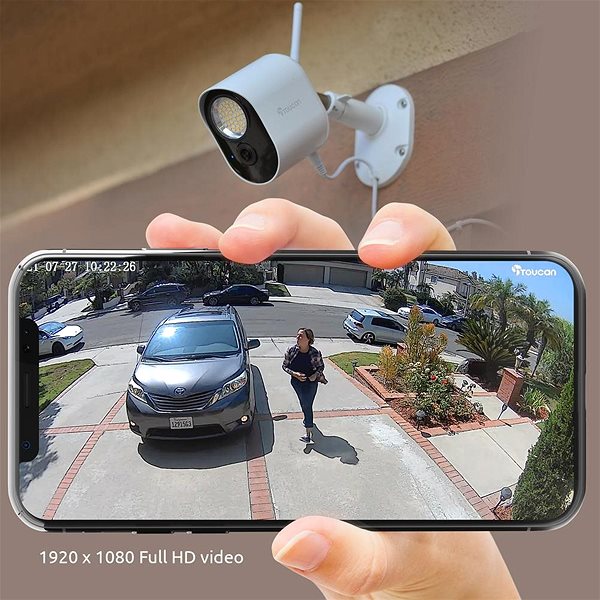 IP kamera Toucan biztonsági kamera világítással ...