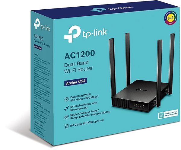 WiFi Router TP-Link Archer C54 Packaging/box