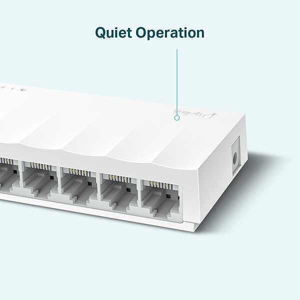 Switch TP-Link LiteWave LS1008 Lateral view