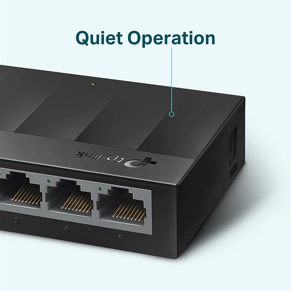 Switch TP-Link LiteWave LS1005G Anschlussmöglichkeiten (Ports)