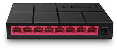 Switch Mercusys MS108G Connectivity (ports)