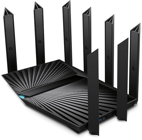 WiFi Router TP-Link Archer AX90 Lateral view