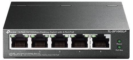 Switch TP-Link TL-SF1005LP Anschlussmöglichkeiten (Ports)