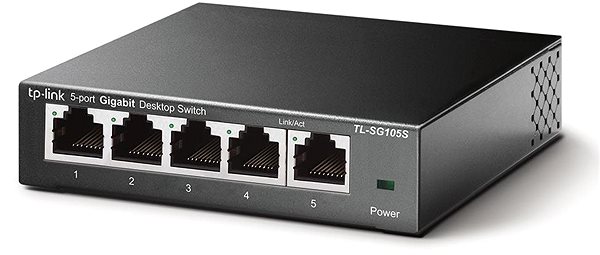 Switch TP-Link TL-SG105S Bočný pohľad
