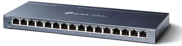 Switch TP-Link TL-SG116 Seitlicher Anblick