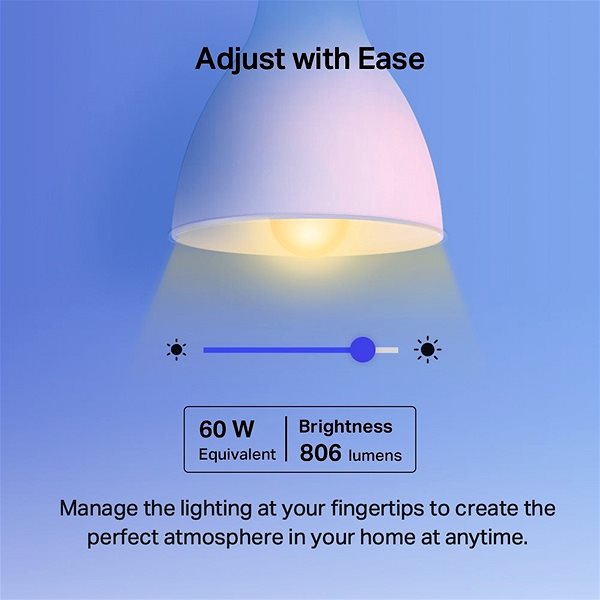LED žiarovka TP-LINK Tapo L530E, Smart WiFi žiarovka plnofarebná (balenie 2 ks) ...