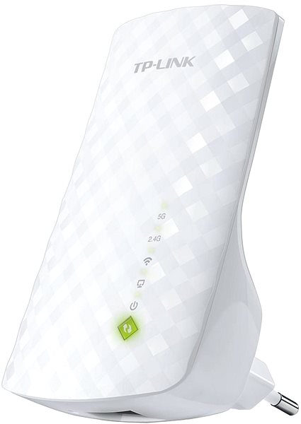 WiFi Router TP-Link Archer C24 + RE200 (Router + Extender) Lateral view