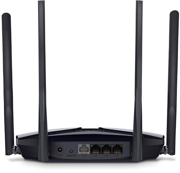 WiFi Router Mercusys MR70X Back page