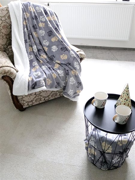 Deka Home Elements mikroflanelová deka 150 × 200 cm tlapky ...