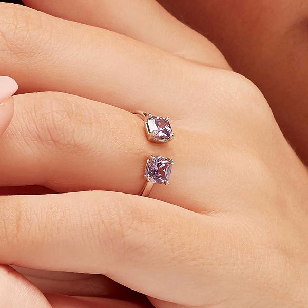 BROSWAY Fancy Magic Purple FMP14A ring, size 52 (Ag 925/1000, 2g).