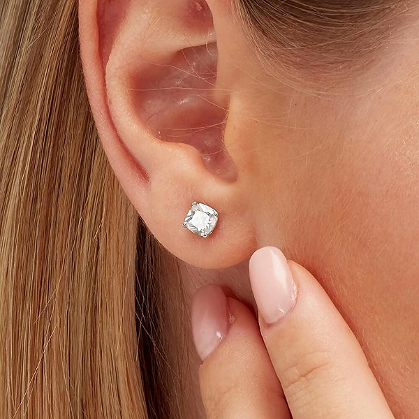 BROSWAY Single Fancy Infinite White FIW07 earring 1pc (Ag 925/1000, 7g) .