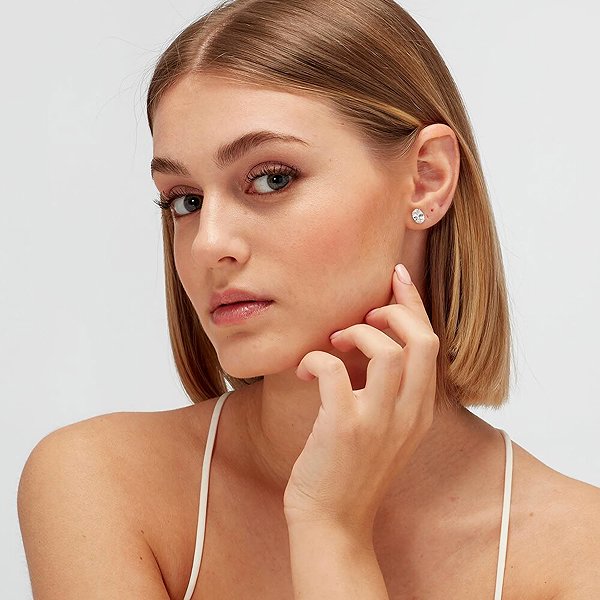 BROSWAY Single Fancy Infinite White FIW08 earrings 1 pc (Ag 925/1000, 7g).