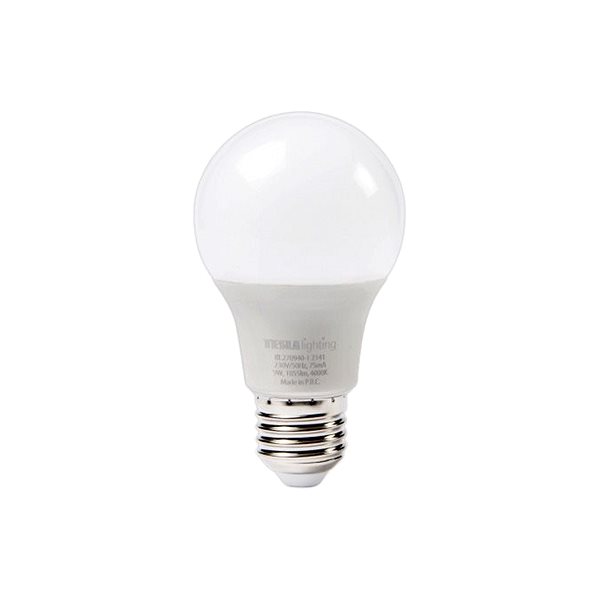 LED žiarovka Tesla – LED žiarovka BULB E27, 9 W, 230 V, 1 055 lm, 25 000 h, 4 000 K denná biela 220st ...