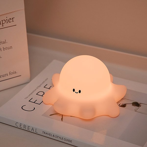 Nachtlicht Tesla Silikonnachtlicht - Oktopus ...