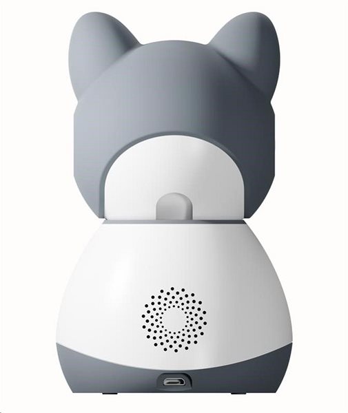 Überwachungskamera Tesla Smart Camera 360 Baby Gray Rückseite