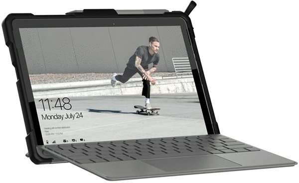 Táblagép tok UAG Metropolis Case Black Surface Go/Go 2/Go 3 Jellemzők/technológia