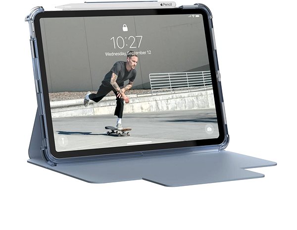 Tablet Case UAG U Lucent Blue iPad Pro 11“ 2021/2020/2018/iPad Air 10.9“ Lifestyle