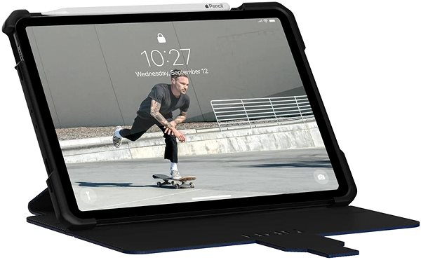 Tablet-Hülle UAG Metropolis Blue für iPad Pro 11“ 2021/2020/2018/iPad Air 10,9“ Lifestyle