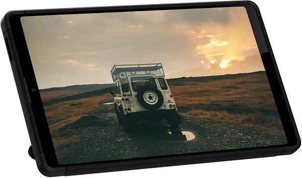 Tablet-Hülle UAG Scout Black für Samsung Galaxy Tab A7 Lite Lifestyle