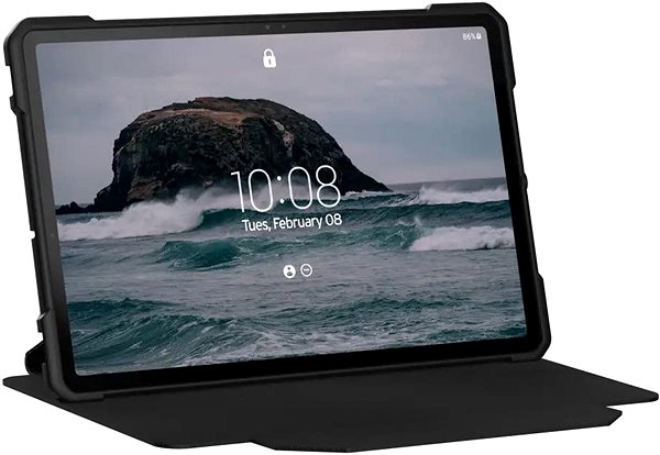 Puzdro na tablet UAG Metropolis Black Samsung Galaxy Tab S8/S7 Lifestyle