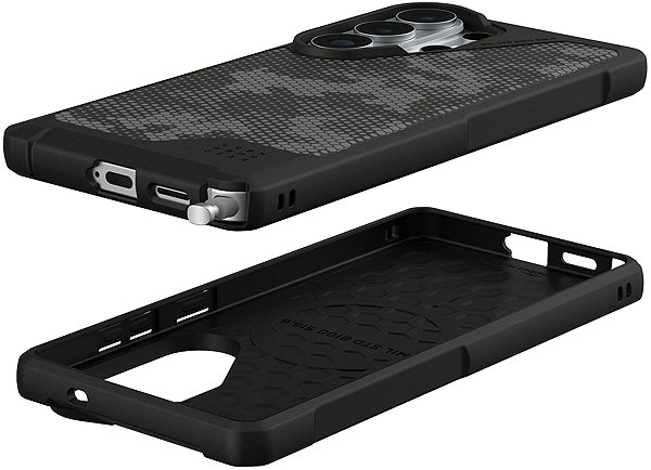 Handyhülle UAG Metropolis LT Micro Hex Camo Graphite Samsung Galaxy S26 Ultra ...