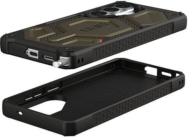 Telefon tok UAG Monarch Pro Kevlar Element Green Samsung Galaxy S26 Ultra tok ...