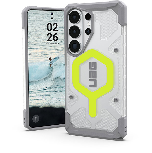 Handyhülle UAG Pathfinder Clear Active Neon Lanyard Samsung Galaxy S26 Ultra ...