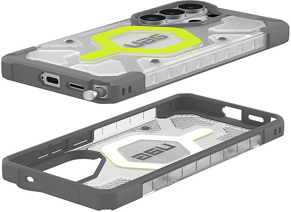 Handyhülle UAG Pathfinder Clear Active Neon Lanyard Samsung Galaxy S26 Ultra ...
