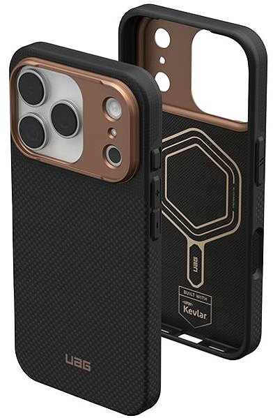 Handyhülle UAG Fibr Armr Kevlar Graphite Bronze iPhone 17 Pro ...