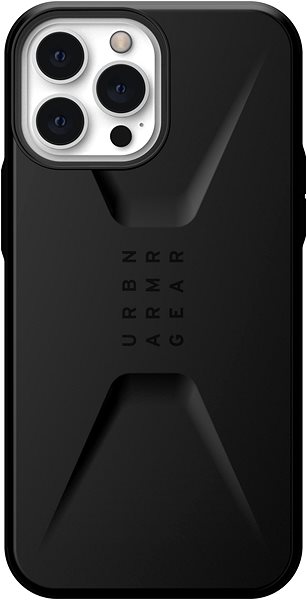 Kryt na mobil UAG Civilian Black iPhone 13 Pro Max ...