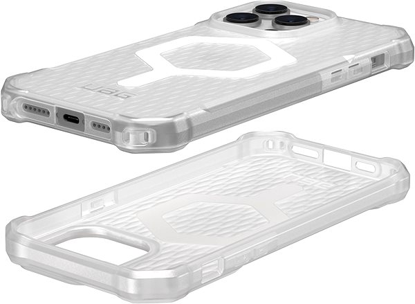 Handyhülle UAG Essential Armor MagSafe Ice Cover für das iPhone 14 Pro Max ...